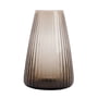 XLBoom - Dim Stripe Vase, large, smoke grey