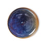 HKliving - Chef Ceramics Teller, Ø 20 cm, rustic blue