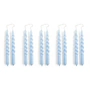 HAY - Spiral Stabkerzen mini, H 14 cm, hellblau (10er-Set)
