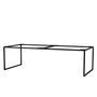 Audo - Gestell zu Frame 49 Doppelsockel, H 28 cm, schwarz