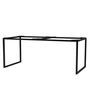 Audo - Gestell zu Frame 35 Doppelsockel, H 28 cm, schwarz