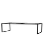 Audo - Gestell zu Frame 35 Doppelsockel, H 14 cm, schwarz