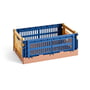 Hay - Colour Crate Mix Korb S, 26,5 x 17 cm, dark blue, recycled