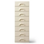 HKliving - Kommode mit 8 Schubladen, cream