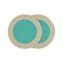 Remember - Baumwoll-Tischsets, mint (2er-Set)