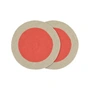 Remember - Baumwoll-Tischsets, raspberry (2er-Set)