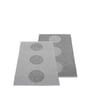 Pappelina - Vera Wendeteppich 2.0, 70 x 120 cm, grey / granit metallic
