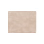 LindDNA - Tischset Square M, 34.5 x 26.5 cm, Hippo sand