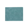 LindDNA - Tischset Square M, 34.5 x 26.5 cm, Hippo pastellgrün 