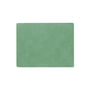 LindDNA - Tischset Square M, 34.5 x 26.5 cm, Hippo forest green