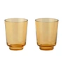 Muuto - Raise Trinkglas 30 cl, burnt orange (2er-Set)