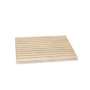 side by side - Brotschneidebrett mit Rillen 32 x 23 cm, Esche