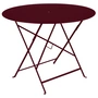 Fermob - Bistro Klapptisch, rund, Ø 96 cm, schwarzkirsche