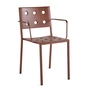 HAY - Balcony Dining Armlehnstuhl, iron red