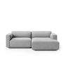 &Tradition - Develius Eck-Sofa, Konfiguration B, grau (Hallingdal 130)