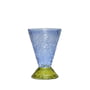 Hübsch Interior - Abyss Vase, hellblau / oliv