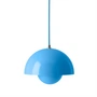 &Tradition - FlowerPot Pendelleuchte VP1, swim blau