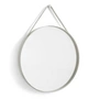 HAY - Strap Mirror No. 2 , Ø 70 cm, hellgrau