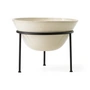 Audo - Daiza Pflanztopf H 35 cm, Ø 48 cm, schwarz / elfenbein