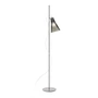 Kartell - K-Lux Stehleuchte, Diffusor rauchgrau / Gestell grau