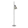 Kartell - K-Lux Stehleuchte, Diffusor rauchgrau / Gestell schwarz