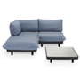 Fatboy - Paletti Outdoor Set, medium inkl. Tisch, sturmblau