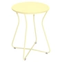 Fermob - Cocotte Hocker, H 45,5 cm, zitronensorbet