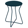 Fermob - Cocotte Hocker, H 45,5 cm, acapulcoblau