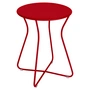 Fermob - Cocotte Hocker, H 45,5 cm, mohnrot