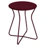 Fermob - Cocotte Hocker, H 45,5 cm, schwarzkirsche