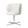ferm Living - Rico Dining Chair drehbar, off-white (Bouclé)