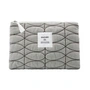 Meraki - Mentha Kosmetiktasche 30 x 20 cm, light grey / army green