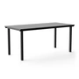 NINE - 19 Outdoors Dining Tisch, rechteckig, 167 x 80 cm, schwarz
