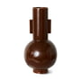 HKliving - Keramik Vase, L, espresso