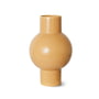 HKliving - Keramik Vase, M, cappuccino