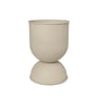 ferm Living - Hourglass Blumentopf medium, Ø 41 x H 59 cm, cashmere