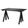 String - Works Schreibtisch, schwarz, Tischplatte 120 x 78 cm