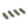 Ferm Living - Serre Besteckablage, moss green (4er-Set)
