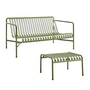 HAY - Palissade Lounge Sofa + Ottoman, olive