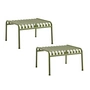 HAY - Palissade Ottoman, olive (2er-Set)