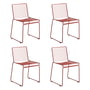 Hay - Hee Dining Chair, rost (4er-Set)