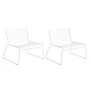 HAY - Hee Lounge Chair, weiß (2er-Set)