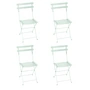 Fermob - Bistro Klappstuhl Metall, gletscherminze (4er-Set)