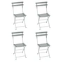 Fermob - Bistro Klappstuhl Metall, lapilligrau (4er-Set)
