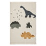 LIEWOOD - Bent Teppich, Dino, 105 x 150 cm, mehrfarbig