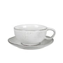 Broste Copenhagen - Nordic Sand Tasse mit Untertasse 25 cl