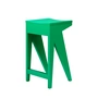 OUT Objekte unserer Tage - Schulz Barhocker 65 cm, Esche, smaragd