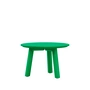 OUT Objekte unserer Tage - Meyer Color Couchtisch Medium H 35 cm, Esche lackiert, smaragd