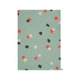 myfelt - Terra Ocean Filzkugelteppich, 70 x 100 cm, türkis / rot / beige / grau