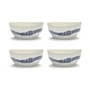 Serax - Feast Schüssel, Ø 16 cm, weiß / blau gestreift (4er-Set)